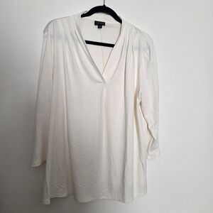 J. Jill Wearever XL Neutral Tunic Shirt